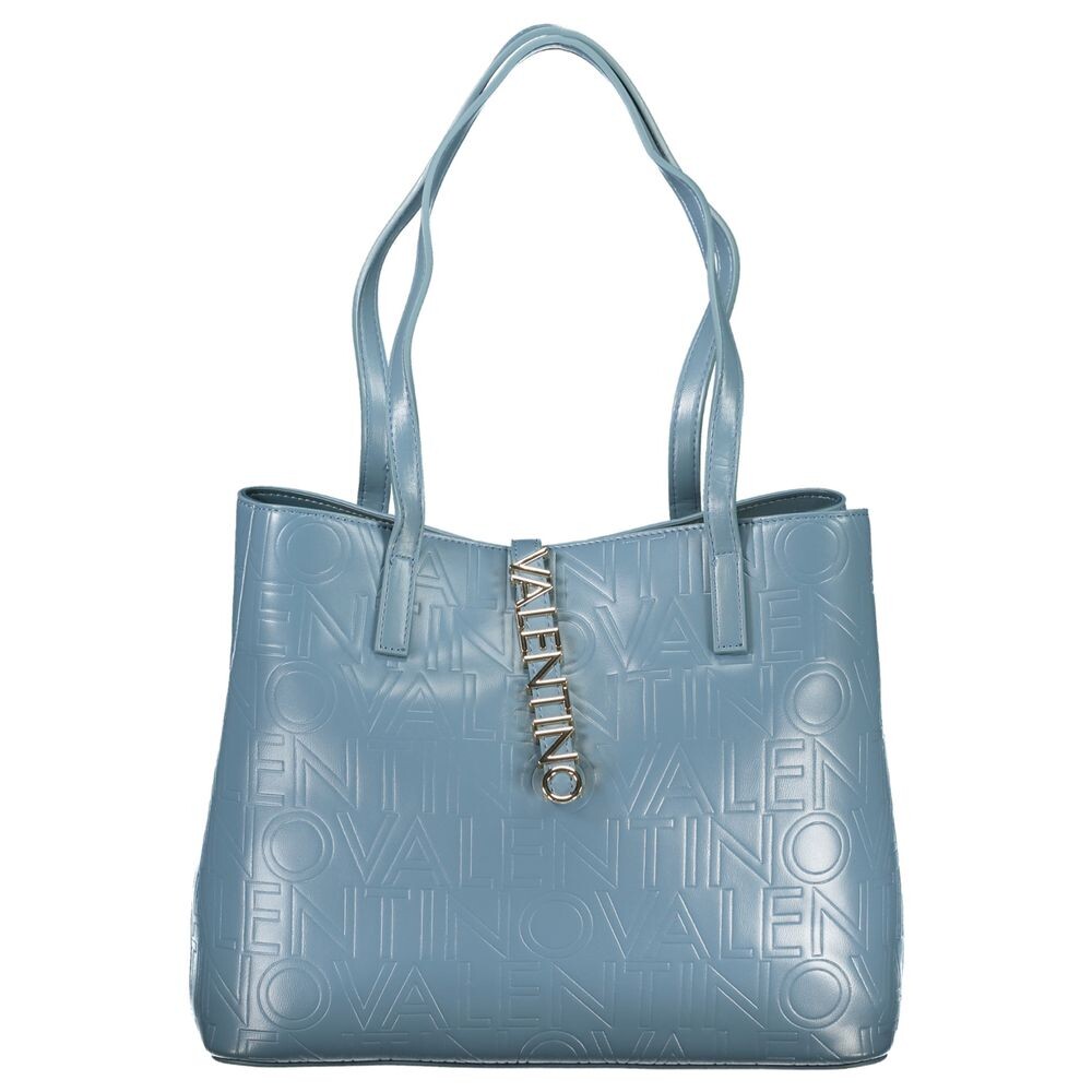 

Сумочка из полиэтилена голубого цвета Valentino Bags