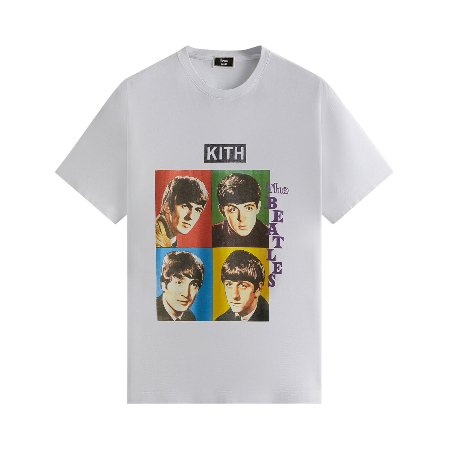 

Винтажная футболка Kith For The Beatles 1962, белая, Белый, Винтажная футболка Kith For The Beatles 1962, белая