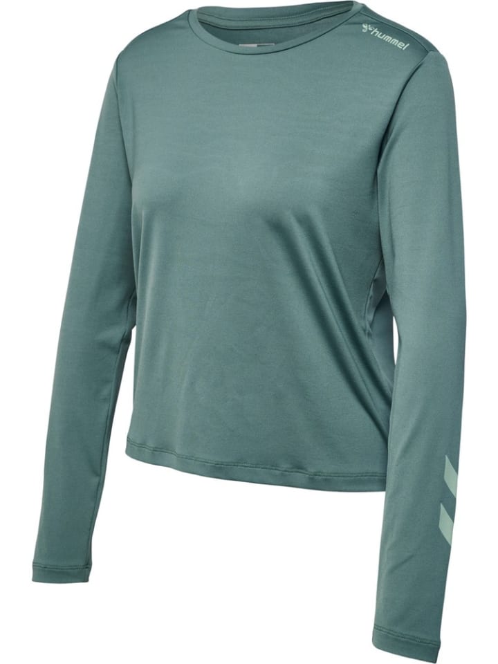 

Hummel Футболка с длинными рукавами синего цвета