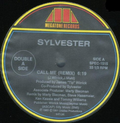 

Виниловая пластинка Sylvester: Call Me / Good Feeling