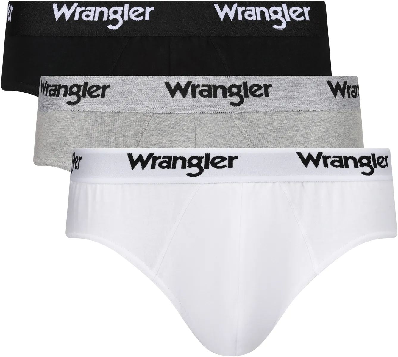 

Трусы Wrangler "NORRIE" (3 шт. в упаковке), с эластичным поясом, белый