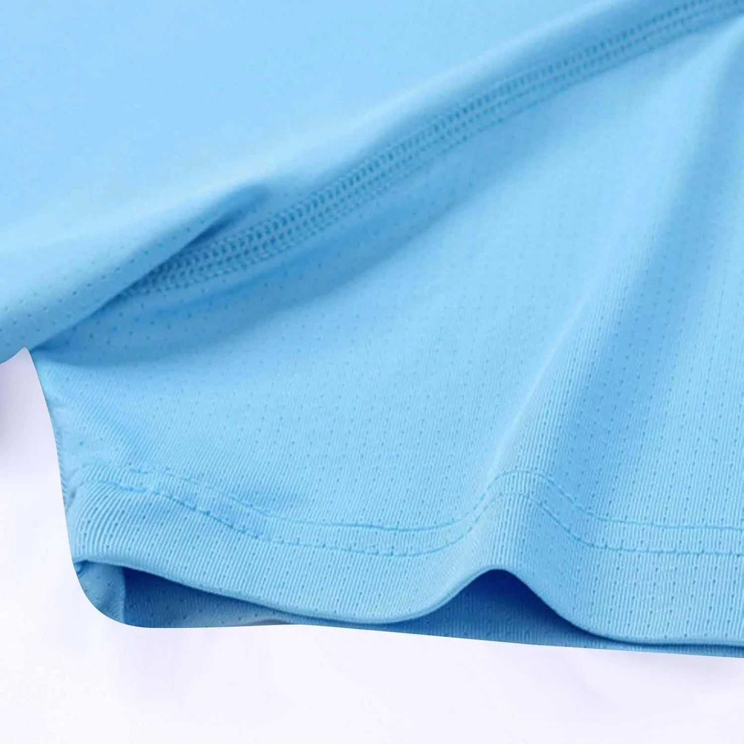 Футболка спортивная, быстросохнущая, Light Blue, размеры S-4XL — фото 2