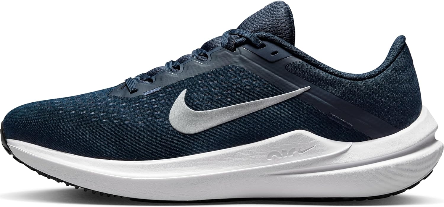 

Мужские кроссовки Nike Air Winflo 10, College Navy Metallic Silver