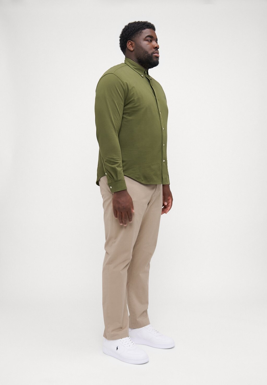 

Рубашка FEATHERWEIGHT SHIRT Polo Ralph Lauren Big & Tall, оливковый