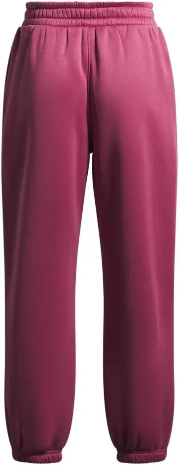 Детские спортивные брюки Under Armour Armour Fleece Relaxed Jogger, (659) Fuchsia Dusk//Fuchsia Dusk — фото 2