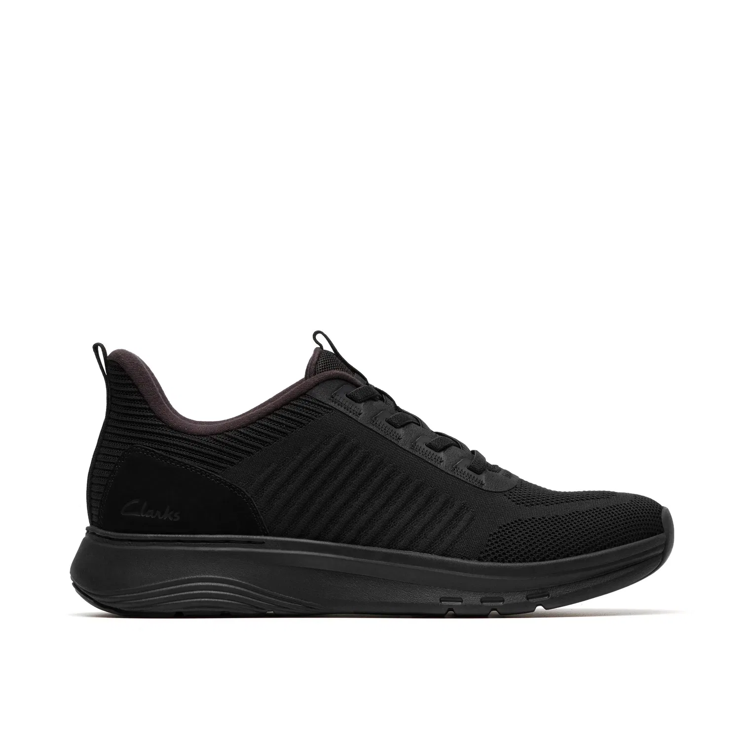 Кроссовки Clarks Motion Trek LT черный Knit, черный