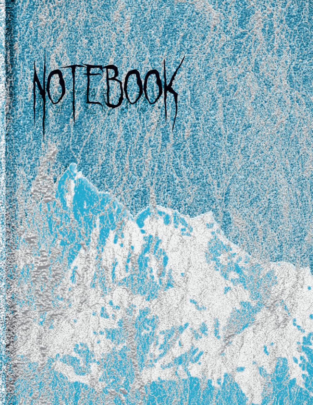 

Marvelous Notebook #3: Unique Cover Design | Size (8.5 x 11 inches) 120 Pages: Lined Paper | White & Blue Marble #1 | Perfect for a Gift (Independently published)