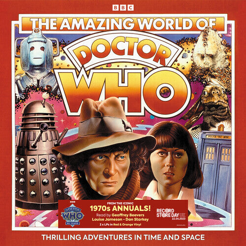 

Виниловая пластинка Doctor Who: Amazing World Of Doctor Who - Limited Red & Orange Colored Vinyl