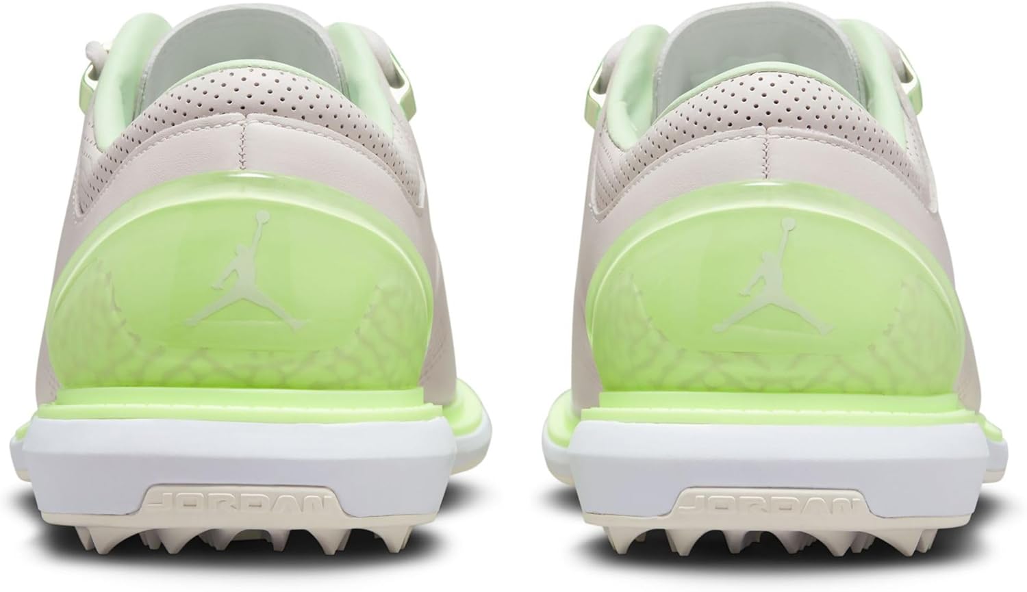 Мужские туфли для гольфа Jordan ADG 4 DM0103-003 Phantom/White/Light Bone/Barely Volt Nike, Pink — фото 4