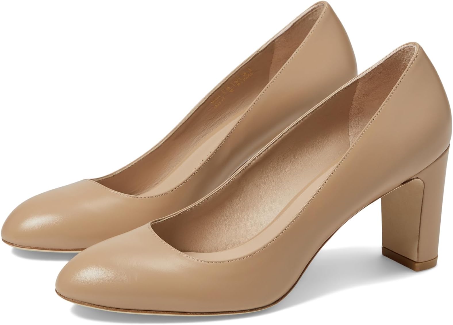 Туфли Stuart Weitzman Vida 75 Pump, цвет Adobe