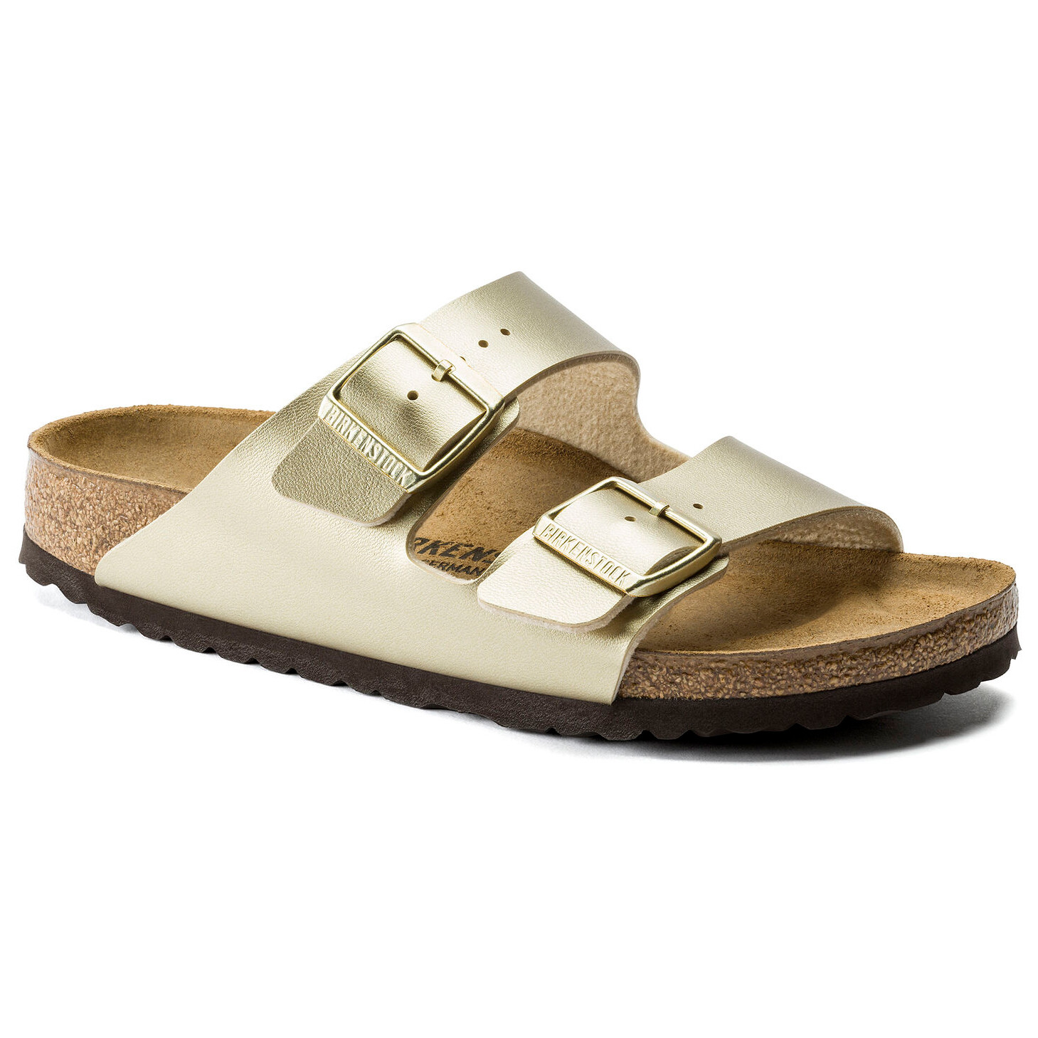 

Сандалии Birkenstock Women's Arizona BF 9, золотой