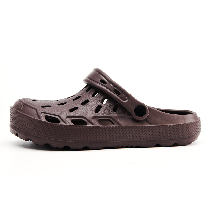 

LONGYING Коричневые мужские клоги, цвет Brown