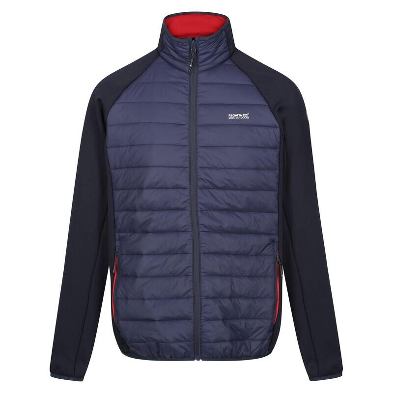 

Мужской пуховик Regatta, цвет navy blue/red