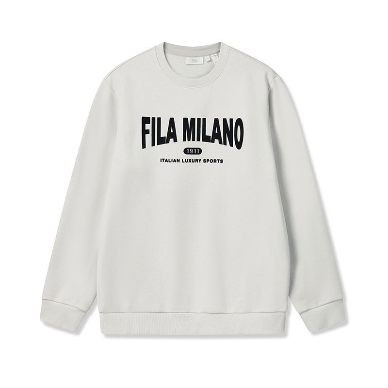 

Fila Мужская толстовка из коллекции MILANO, светло-серый/слоновая кость