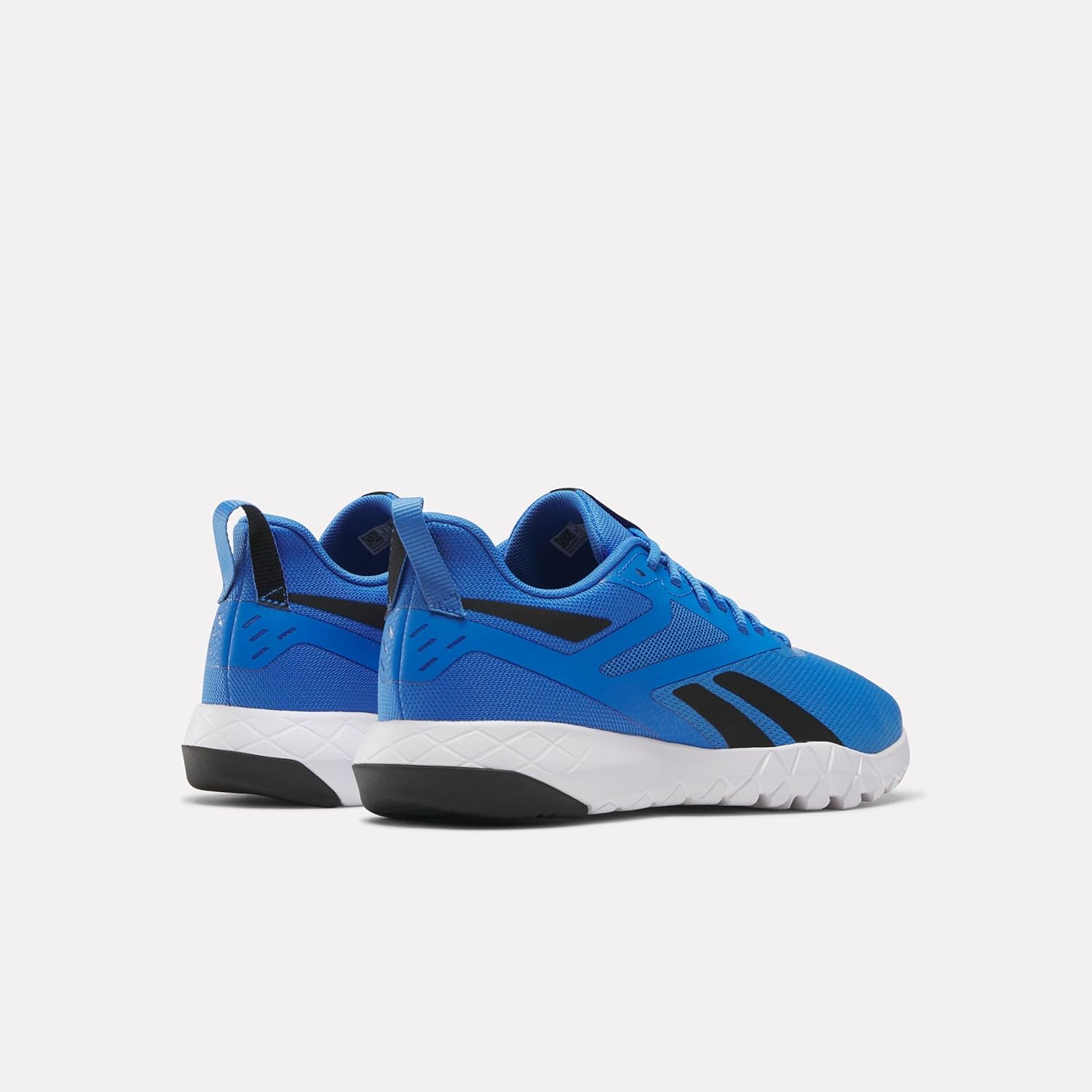 Мужские кроссовки Reebok Flexagon Force 4, белый/черный/синий — фото 3