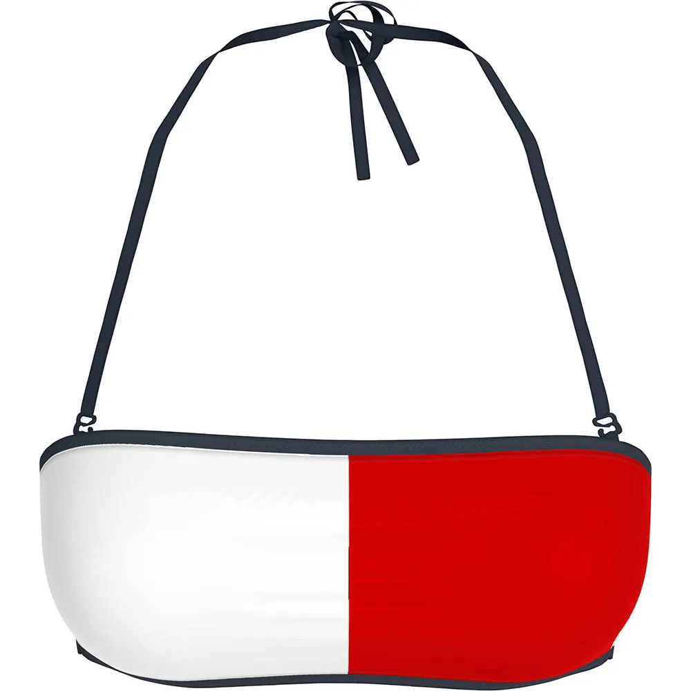

Топ бикини Tommy Hilfiger Bandeau, красный