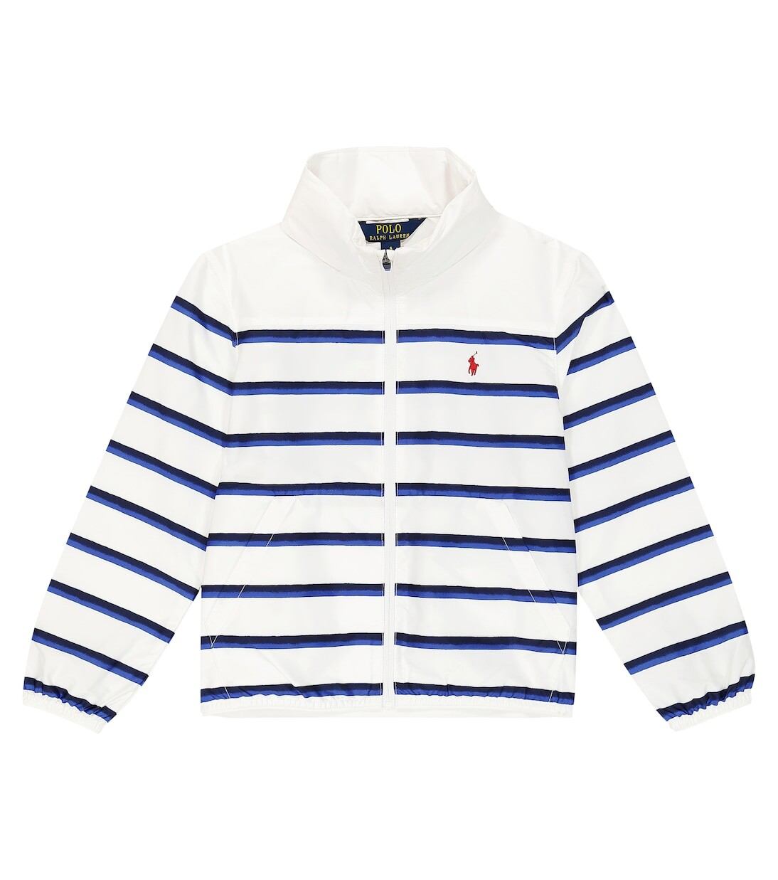 

Полосатая куртка Polo Ralph Lauren Kids, белый