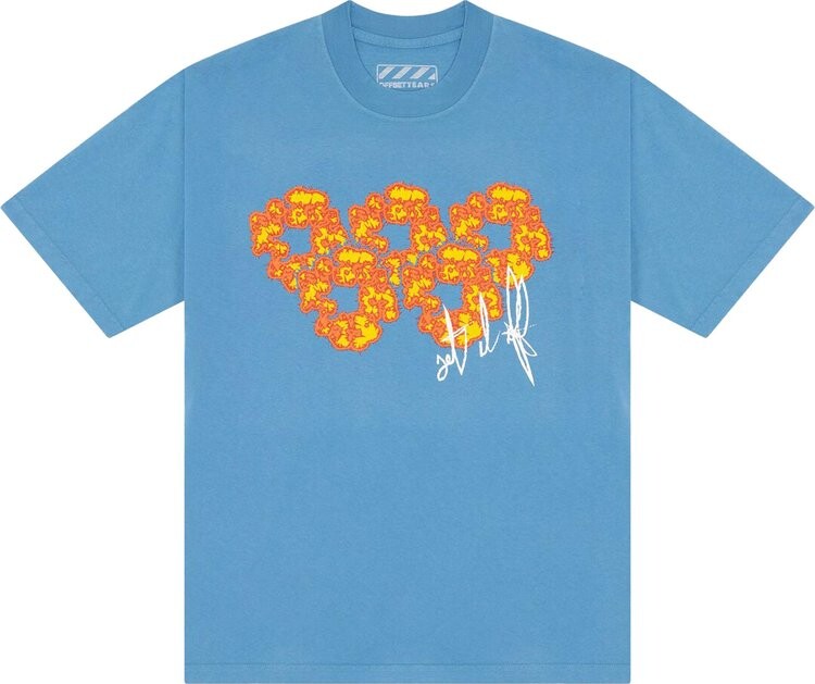

Футболка Denim Tears x Offset 4 'Blue', синий