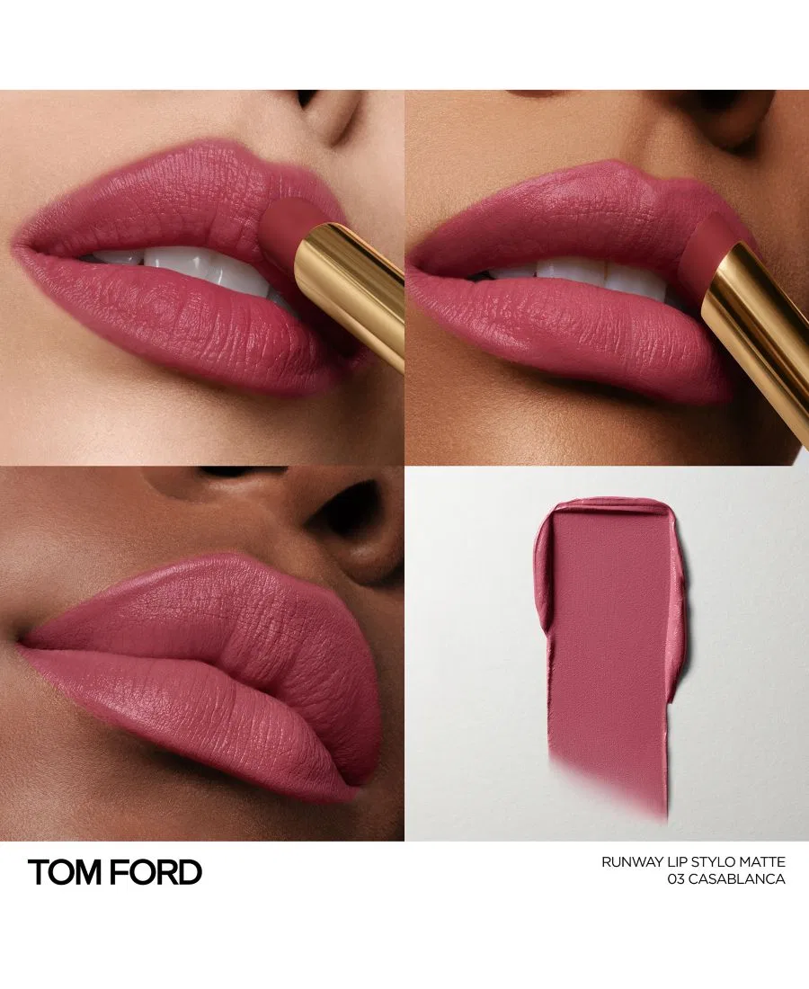 Матовая помада Runway Lip Stylo, 2 г Tom Ford, 3 casablanca — фото 3