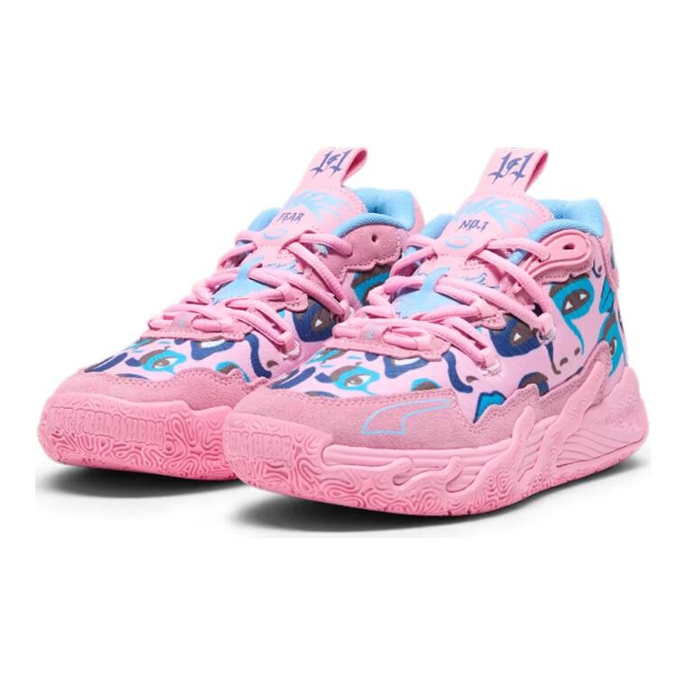 Кроссовки Puma LaMelo Ball MB.03 KidSuper GS, розовый — фото 3