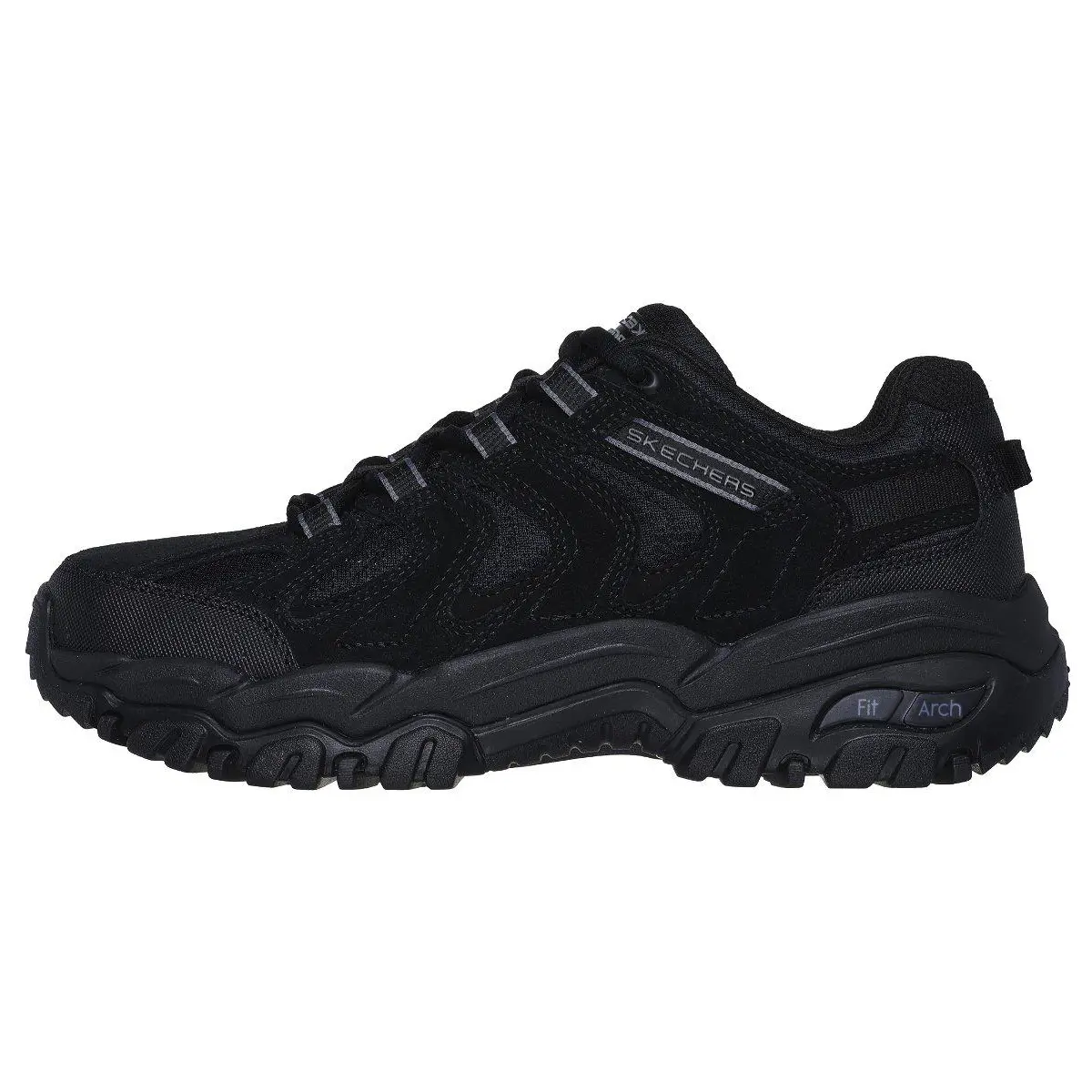 

Кроссовки мужские низкие черные Skechers