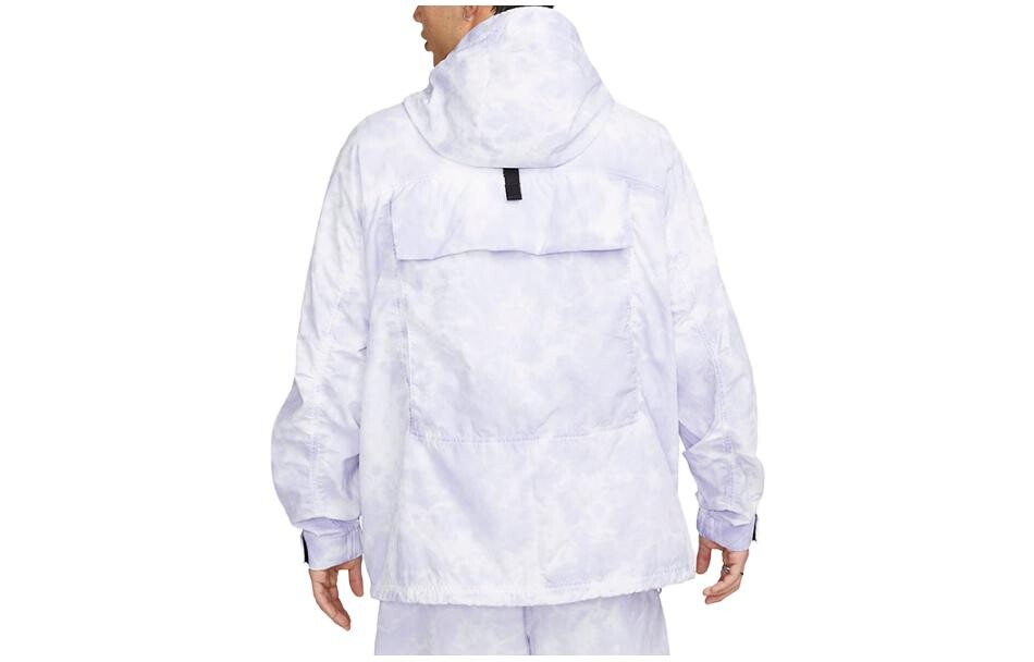 Спортивная куртка с капюшоном Tech Pack Woven, азиатские размеры Nike, светло-фиолетовый — фото 2