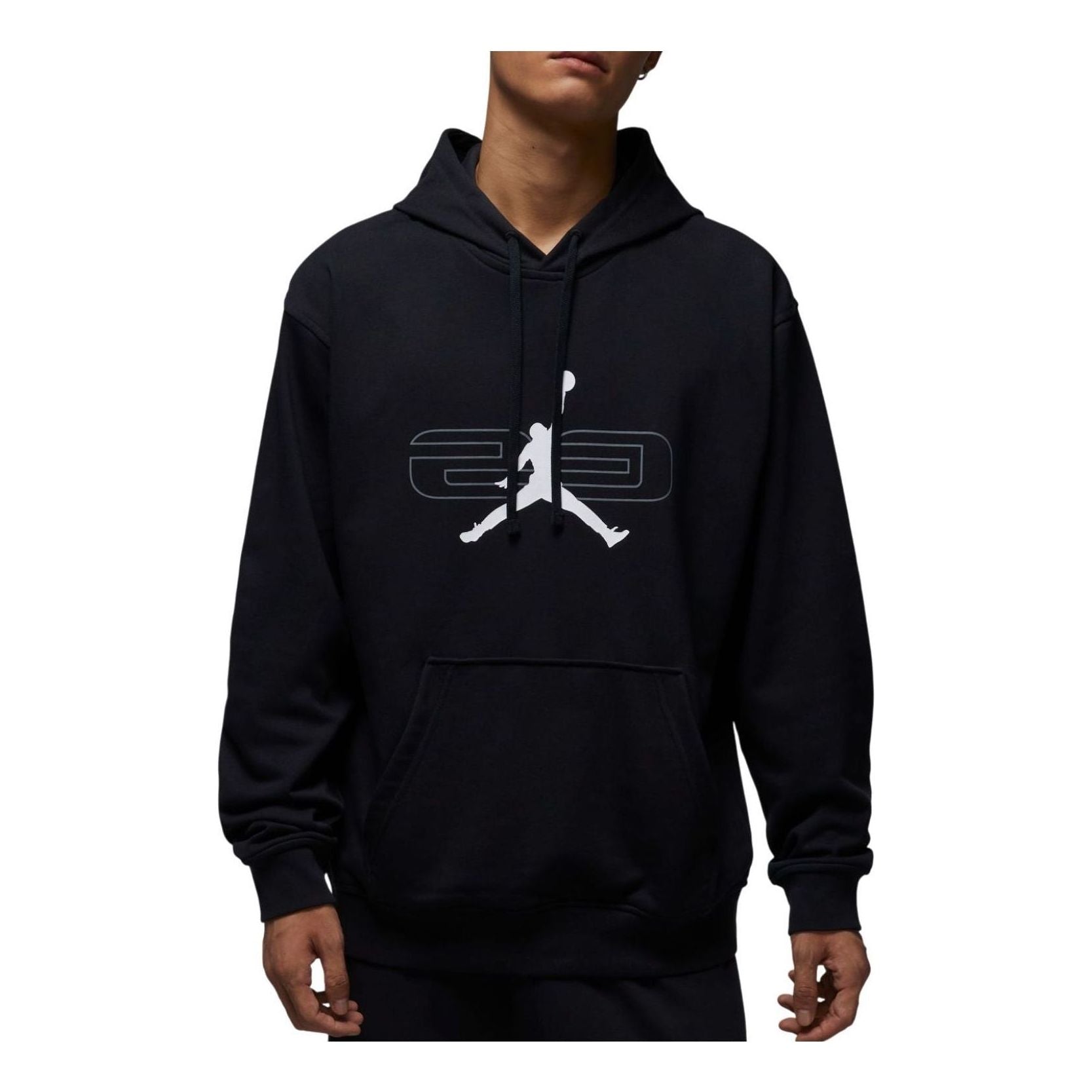 

Худи Air Jordan Sport Crossover Fleece Pullover Hoodie 'Black'