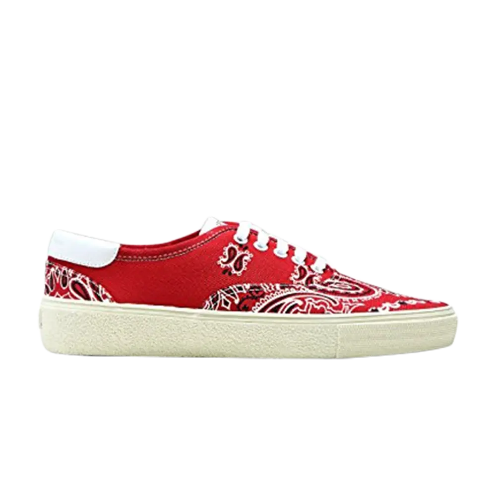 

Низкие кроссовки Saint Laurent Low Top, красный