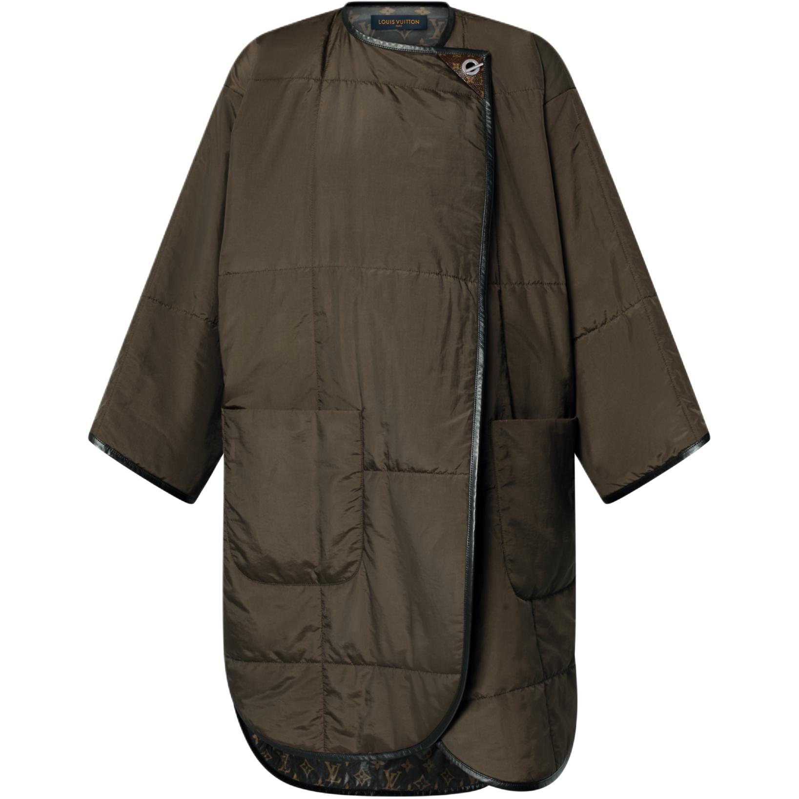 

Куртка с квилтинговой отделкой и переключателями LOUIS VUITTON, зеленый