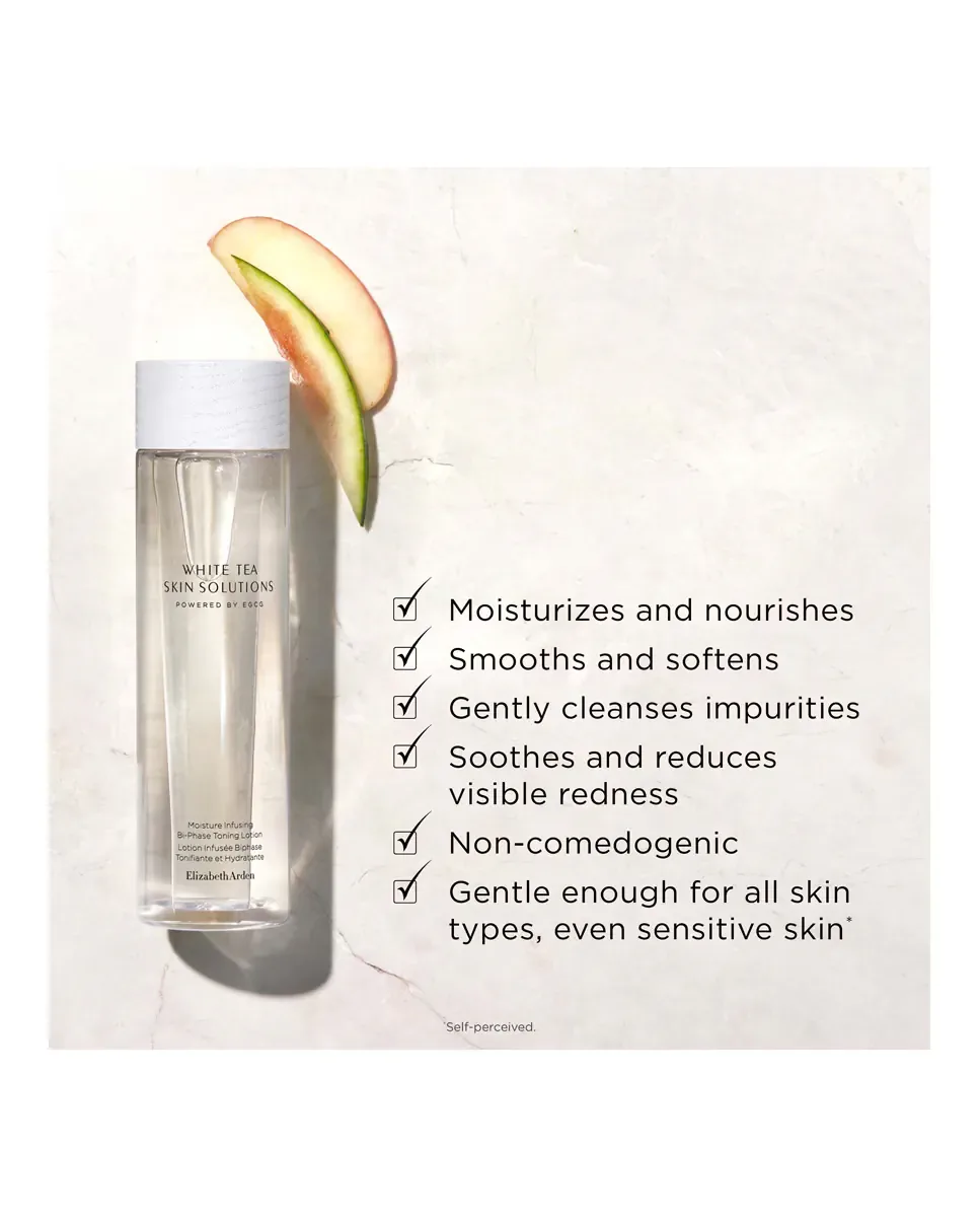 Средство для снятия макияжа Elizabeth Arden — Двухфазный увлажняющий для кожи с белым чаем, 200 мл — фото 4