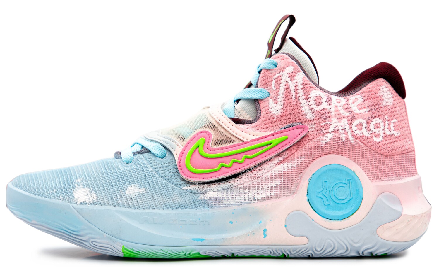 

Баскетбольные кроссовки KD Trey 5 X Basketball Shoes Men Mid-Top Blue/Pink Nike