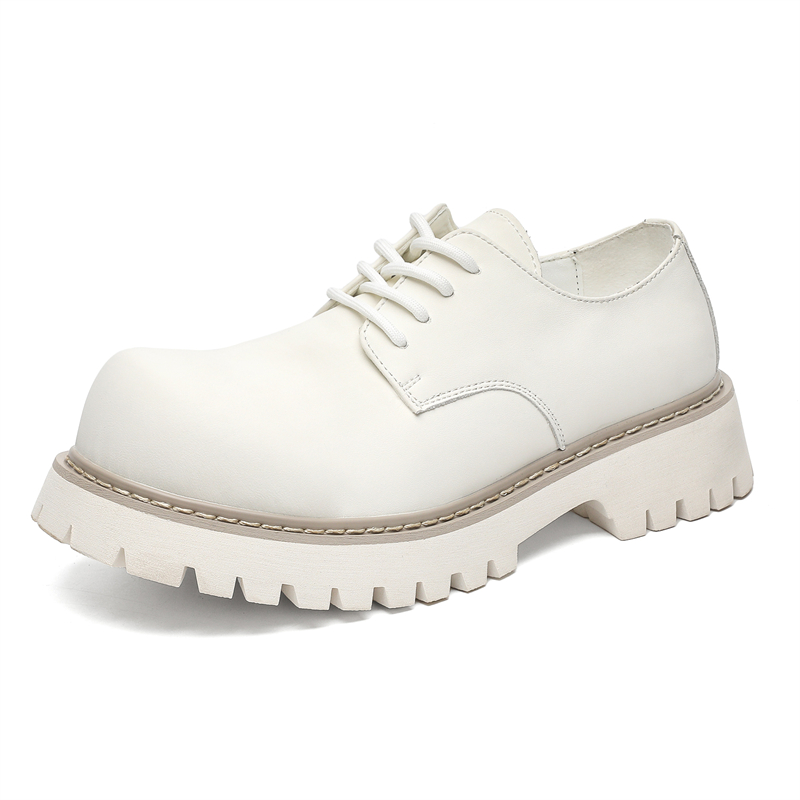 

V ZERO FIVE Большие головки обуви повседневные мужские пустынный желтый японский и корейский стиль модный тренд минимализм белый, цвет White