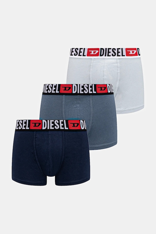 

Боксерские шорты Diesel umbx-damien-three pack boxers 3-pack, темно-синий