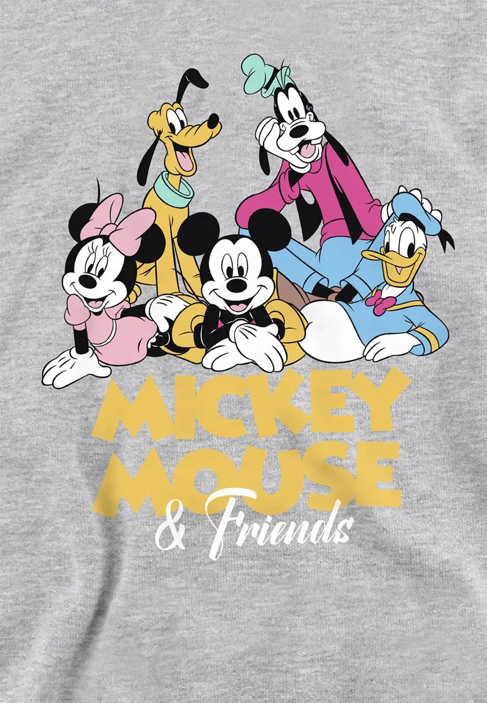 Худи детское Mickey Mouse Friends, Disney, серый — фото 2