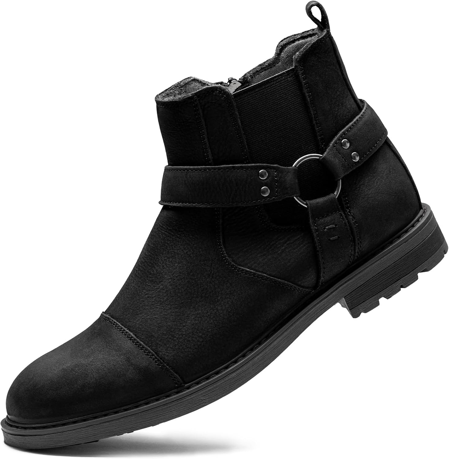 

Мужские ботинки-челси Arkbird Chelsea из натуральной кожи, оксфорды для повседневного и официального стиля, черный