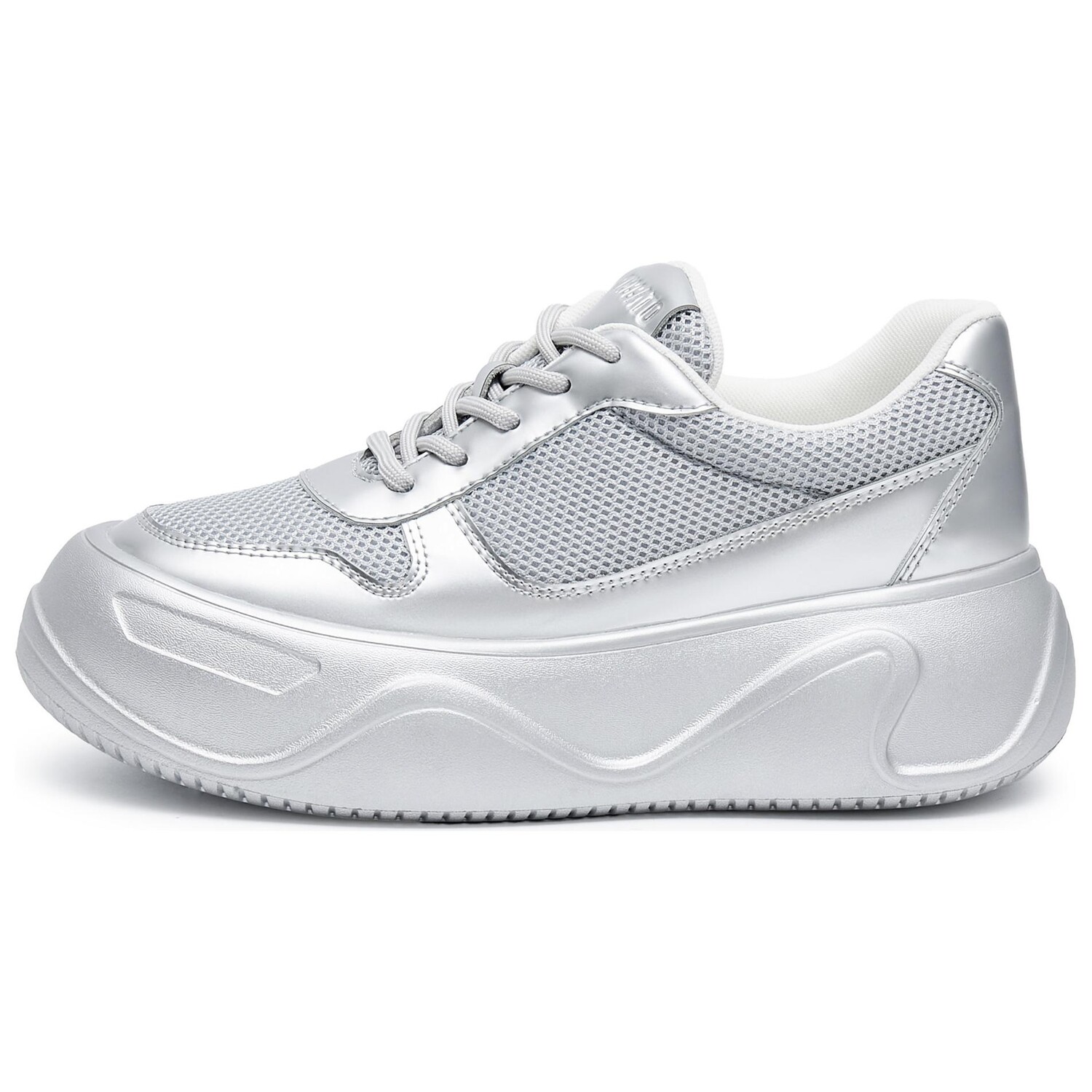 

Кроссовки для образа жизни Женские низкие Staccato, цвет Refreshing white