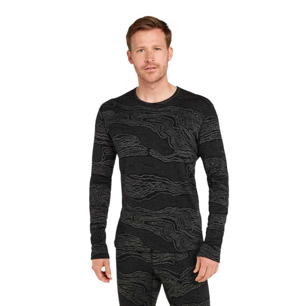 

Базовый слой Icebreaker Merino 260 Vertex Snow Guide, серый
