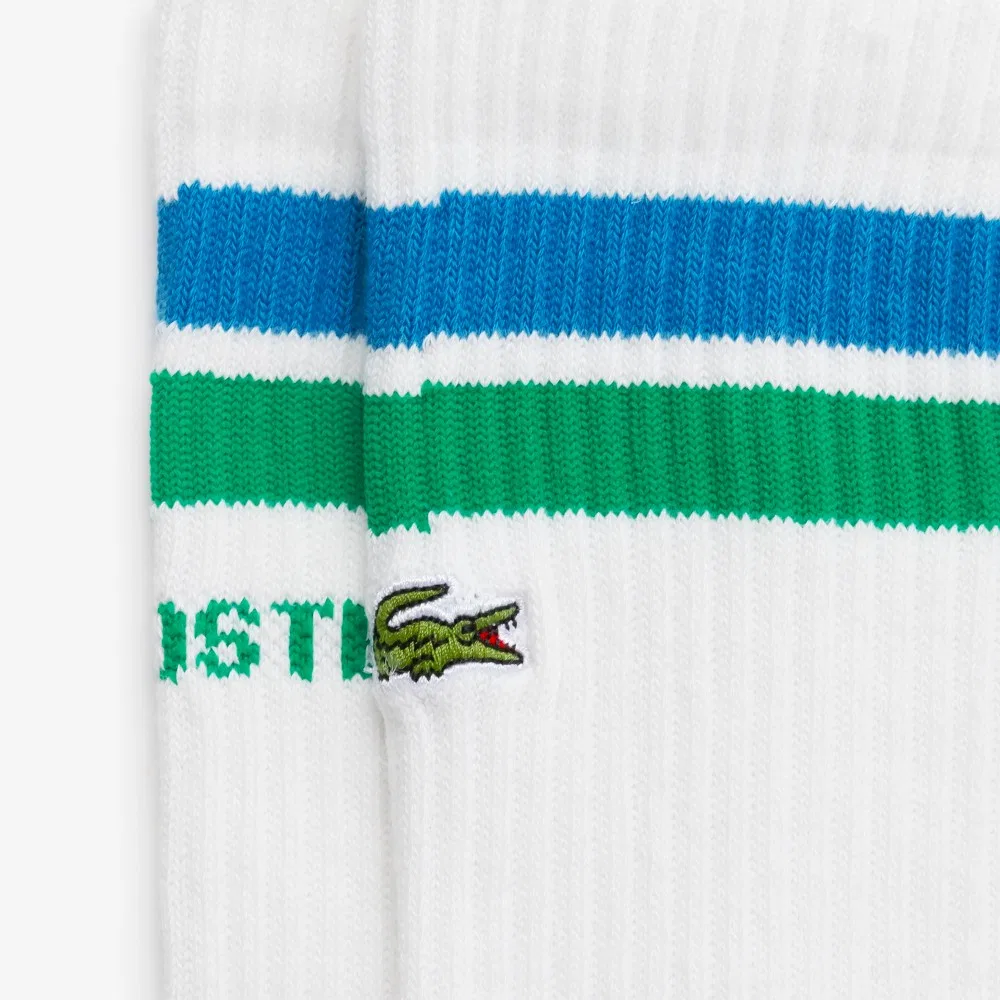 Носки унисекс Lacoste Bold Stripe Sports Socks — фото 2