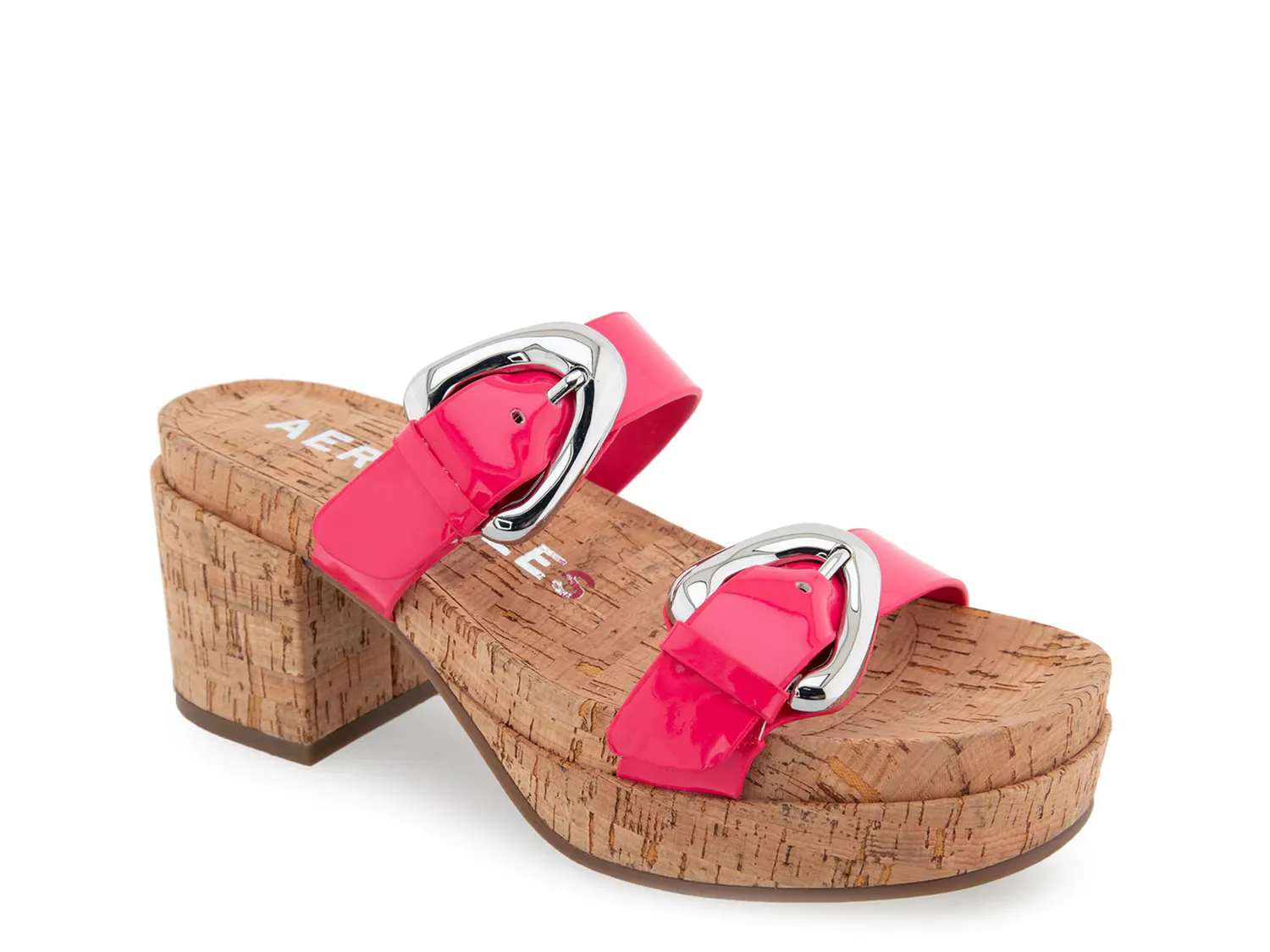 

Сандалии Chance Sandal Aerosoles, цвет patentcoralsynthetic_corkheel