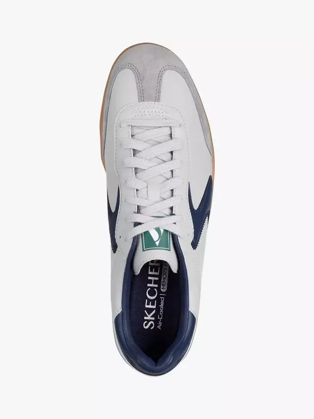 Кроссовки Hotshot Pyke на шнуровке Skechers, Grey Navy — фото 4