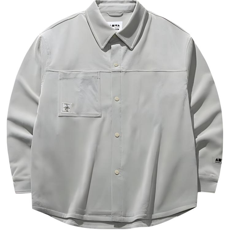 

Рубашка Unisex Mushroom Gray ANTA, серый