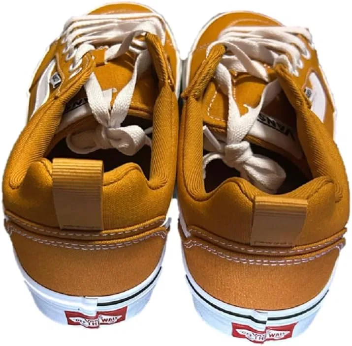 Мужские низкие кроссовки Vans Filmore Canvas, золотистые — фото 4