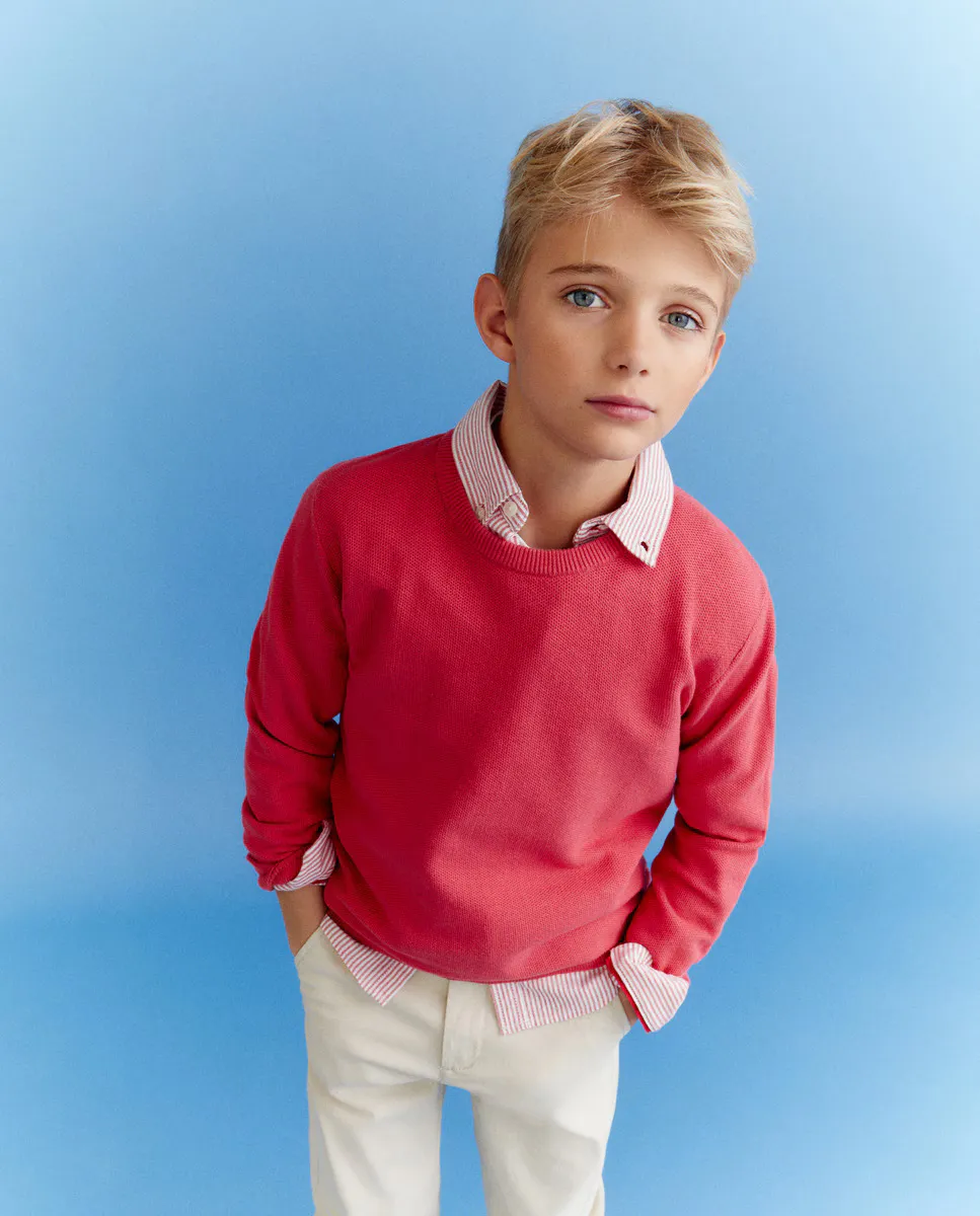 

Свитер для мальчика Kids El Corte Inglés, цвет 630 Coral