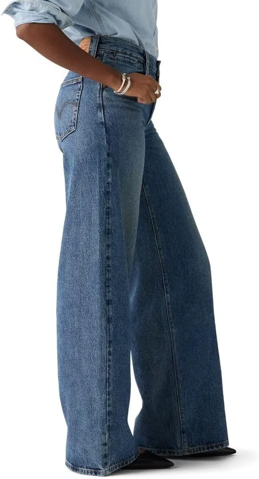 Levi's женские джинсы 94 Baggy Wide Leg (также доступны в размерах Plus), Beautiful Target (Non Stretch) — фото 3