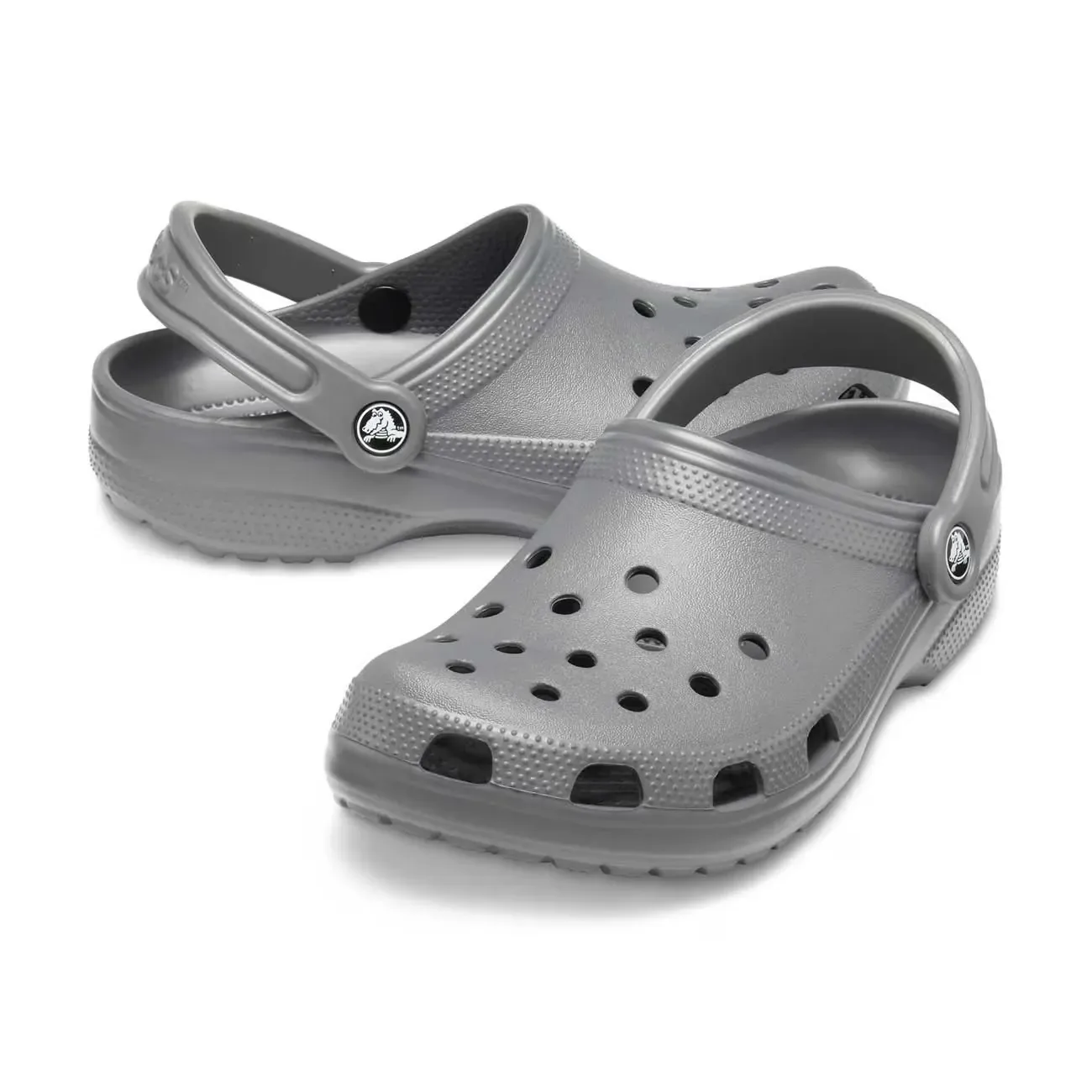 Мужские сабо Classic Clog Crocs, серый — фото 2
