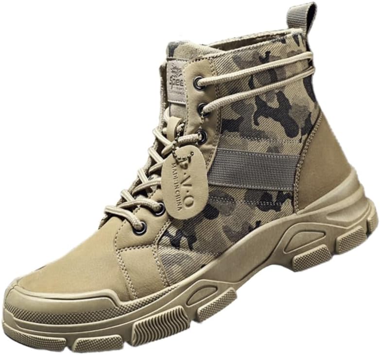 

Мужские ботинки, повседневные и удобные модные ботинки, доступны для всех сезонов Fusecottc, хаки