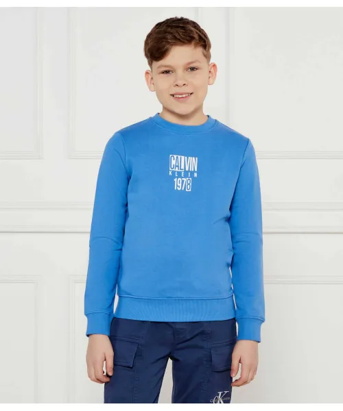 

Толстовка Regular fit Calvin Klein Jeans, синий