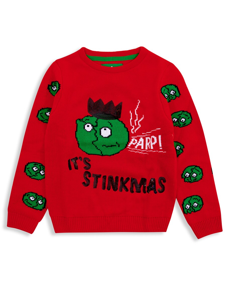 

Свитер Threadboys Stinkmas, красный