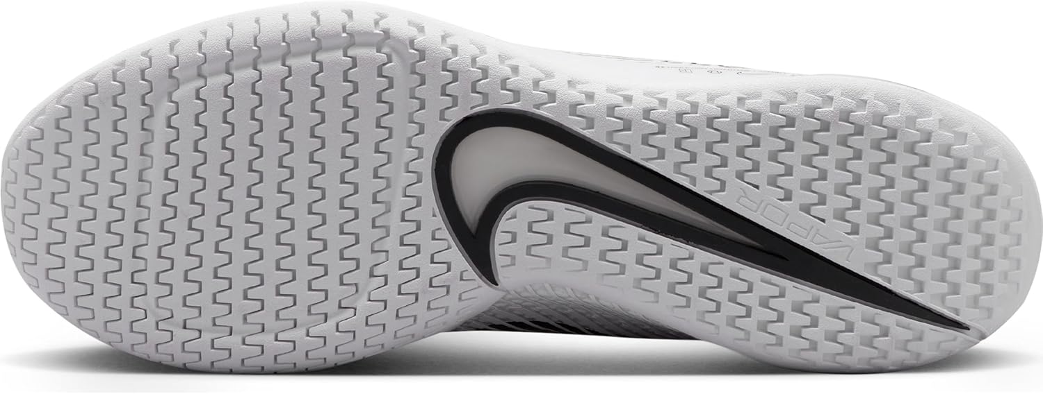 Мужские кроссовки Nike Zoovapor 11 HC на шнуровке, White Black Summit White — фото 2