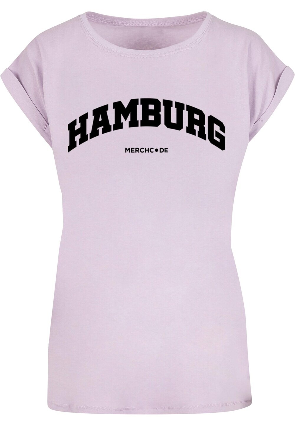 

Рубашка Merchcode Hamburg, пастельно-фиолетовый